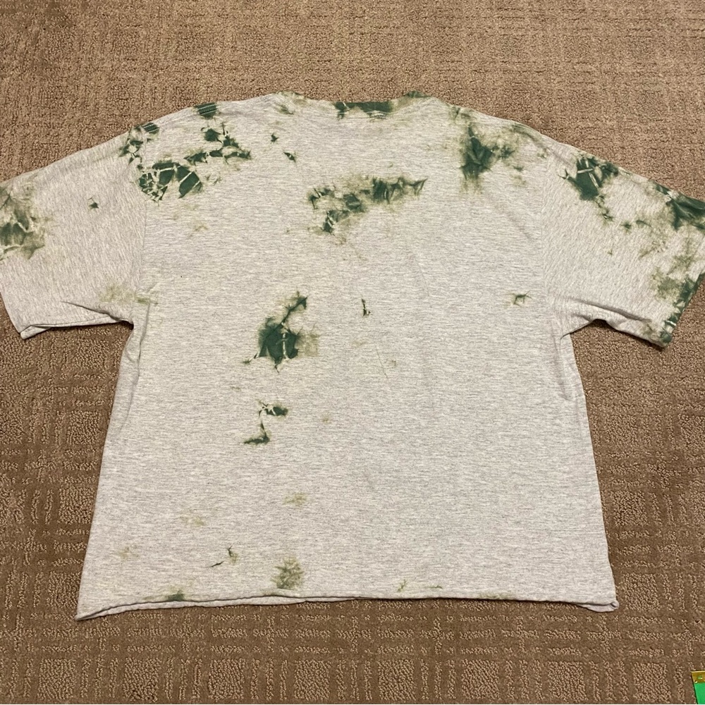 {Vintage Tubular} Washu Tie Dye Cropped Graphic Tee ~ Size Medium - Picture 10 of 14
